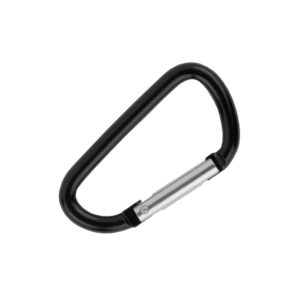 Alu Karabiner schwarz