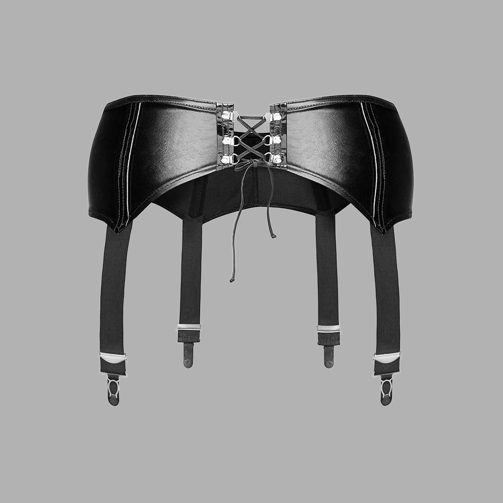 Wetlookstrapsgürtel – Bild 3