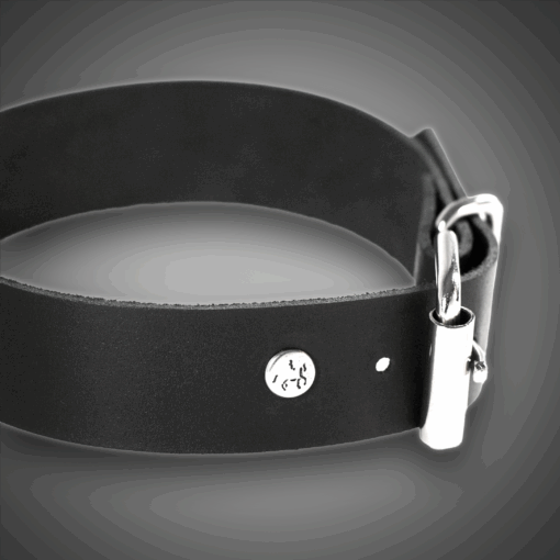 Alternative view of Echtlederhalsband BASIC 3,0 cm