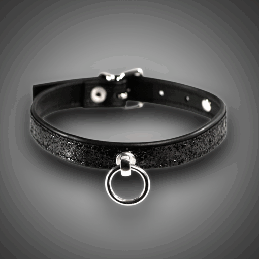 Echtlederhalsband Black Diamond 2,0 cm