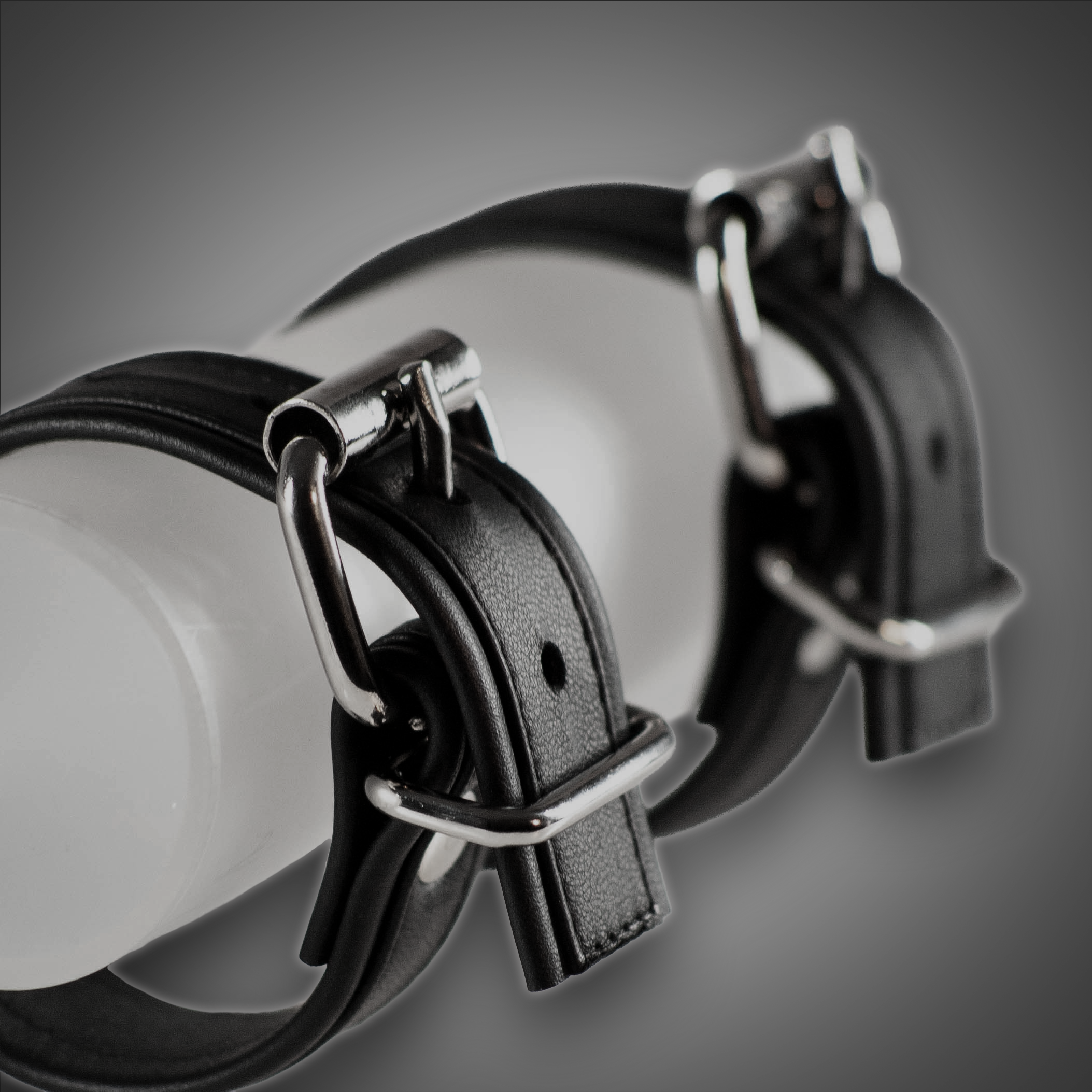 Echtlederhandcuffs 3,0 cm – Bild 2