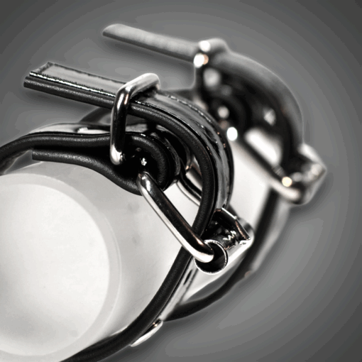 Alternative view of Echtlederhandcuffs Lack 3,0 cm