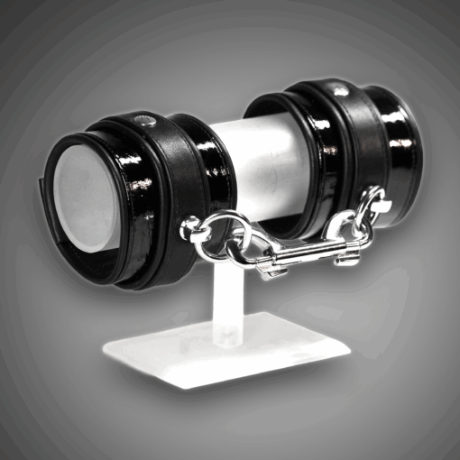 Echtlederhandcuffs Lack 7,0 cm