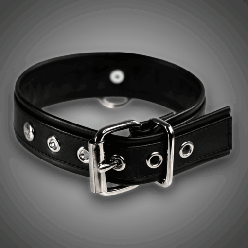 Alternative view of Kunstlederhalsband 3,0 cm