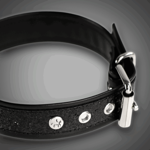 Alternative view of Kunstlederhalsband Black Diamond 3,0 cm
