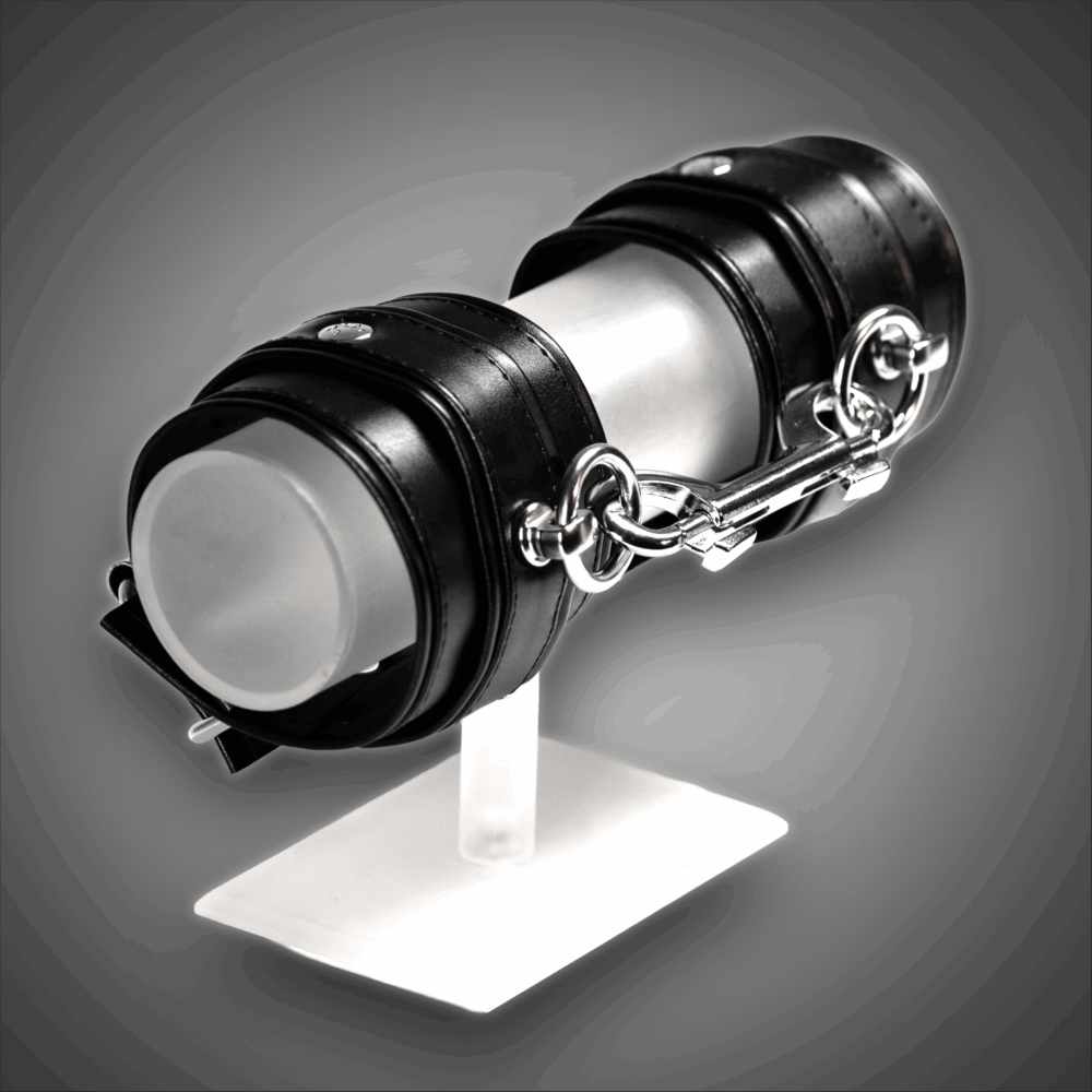 Kunstlederhandcuffs 7,0 cm