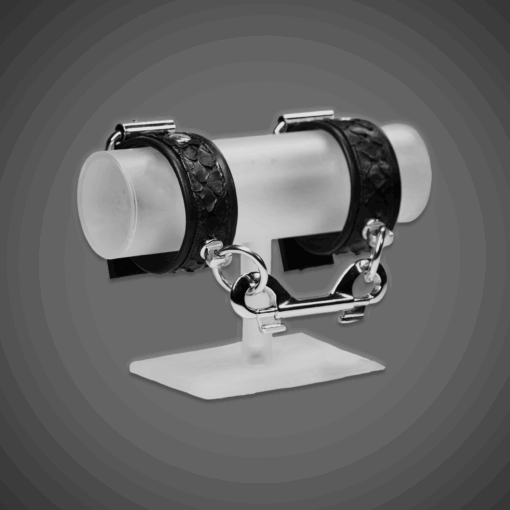 Alternative view of Pythonledercuffs schwarz all Python 3,0