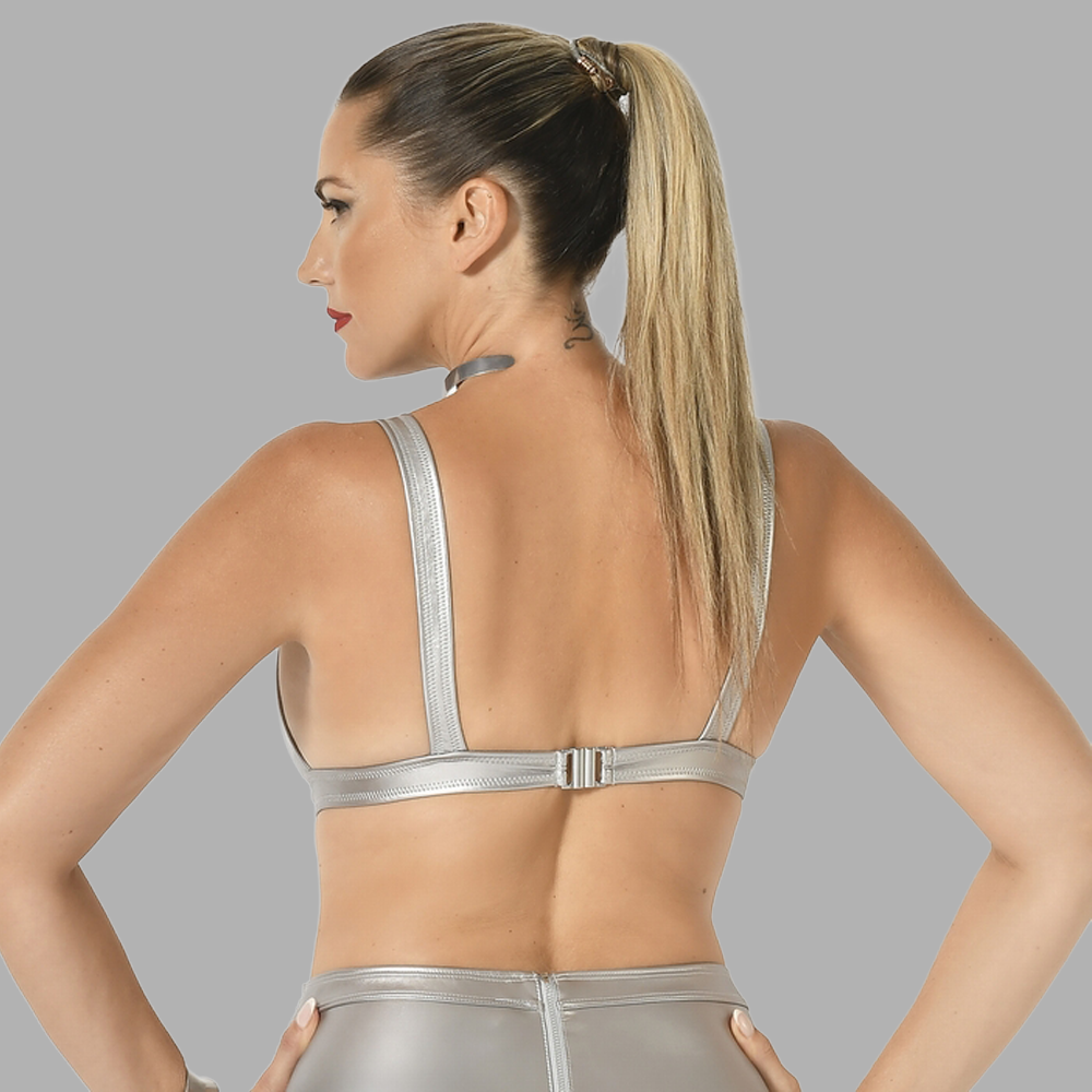 BH CELESTRA silber Kunstleder – Bild 2