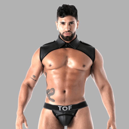 Neopren Kragenharness schwarz