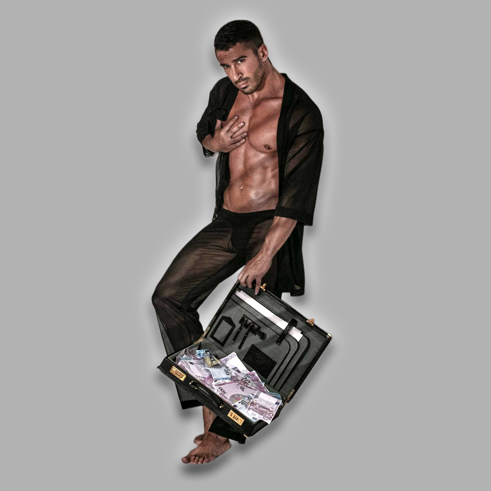 Kimono aus feinem Mesh – Bild 5