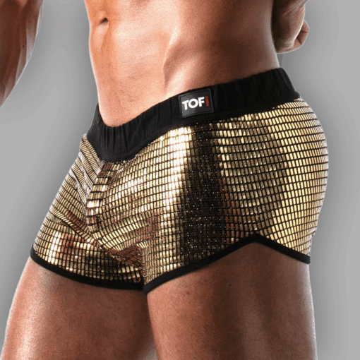 Alternative view of Mini Short golden Glitter