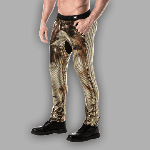 Alternative view of Sweatpant golden Glitter