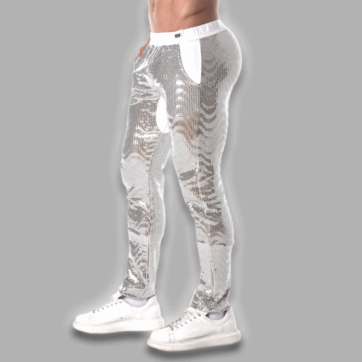 Alternative view of Sweatpant silber Glitter
