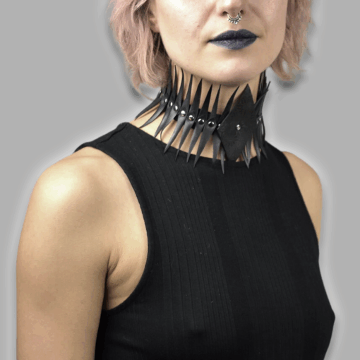 Alternative view of Rubber Choker Berliner Winter