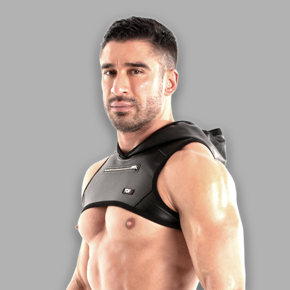 Kinky Croptop mit Hoodie & Zip-Tasche – Bild 2