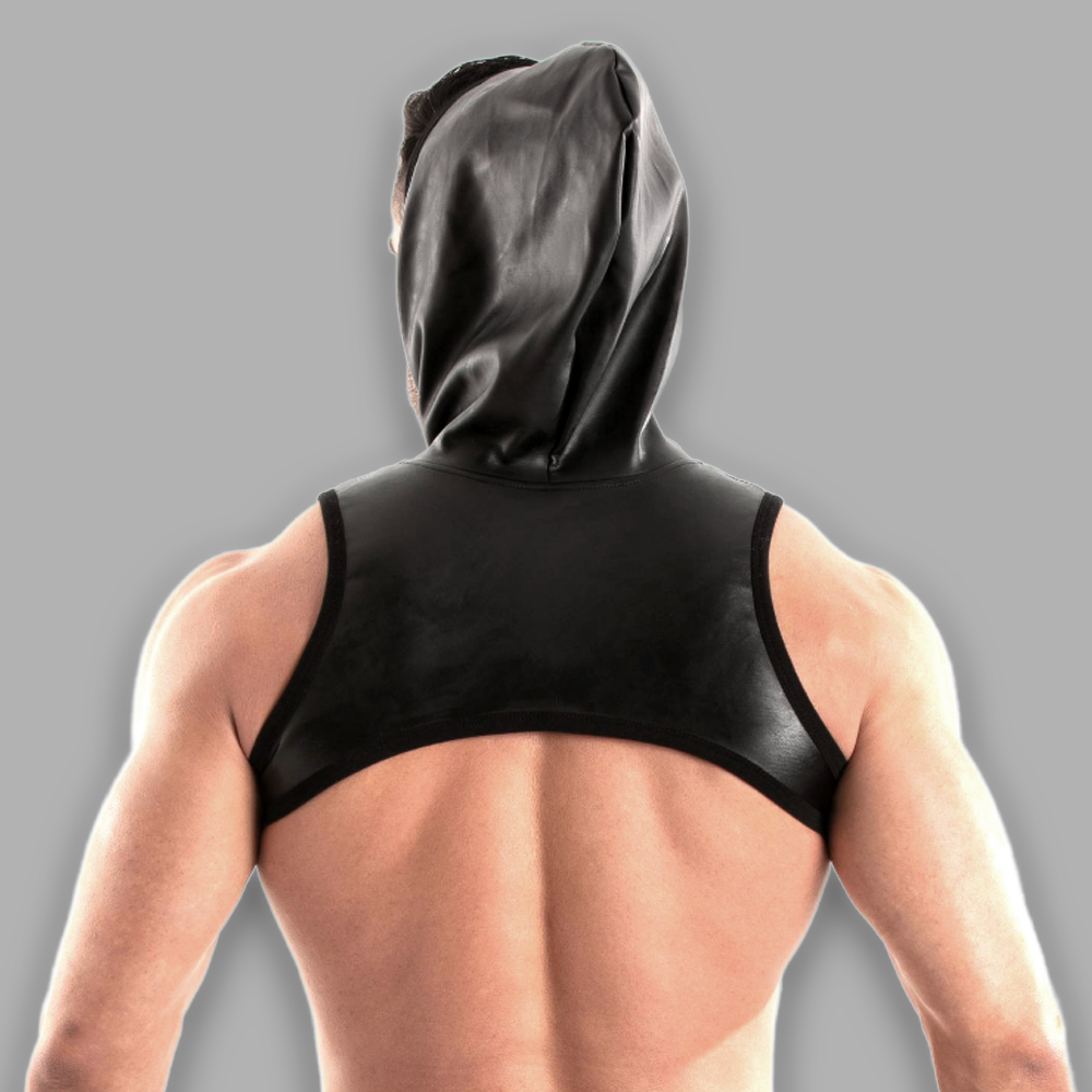 Kinky Croptop mit Hoodie & Zip-Tasche – Bild 3