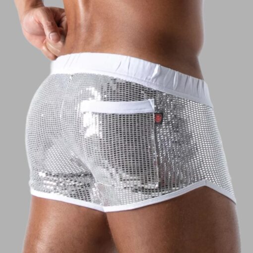 Alternative view of Mini Short silber Glitter