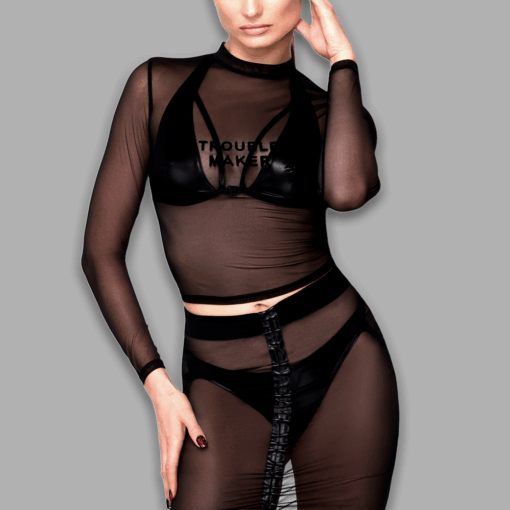 Alternative view of Langarm Top Troublemaker