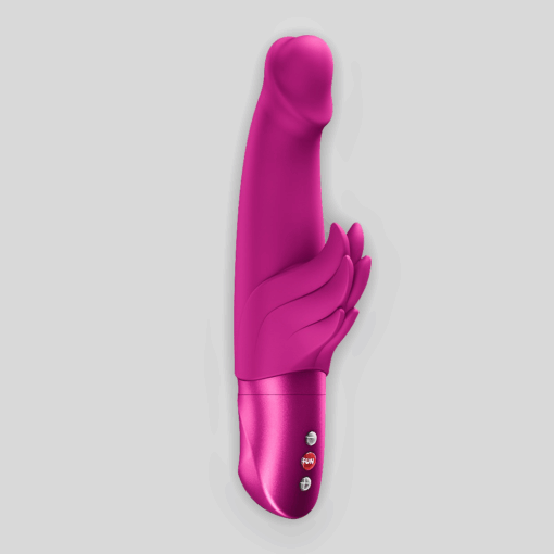 Alternative view of Wicked Angel Rabbit Vibrator Fuchsia Batterie