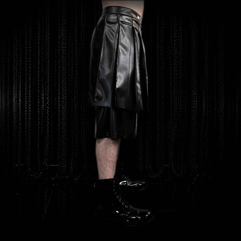 Bermuda Shorts KRUZ mit Faltendetail – Bild 4