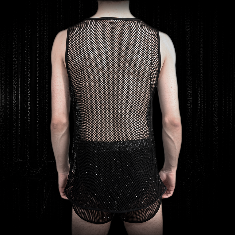 Meshtanktop Looki schwarz â Bild 4
