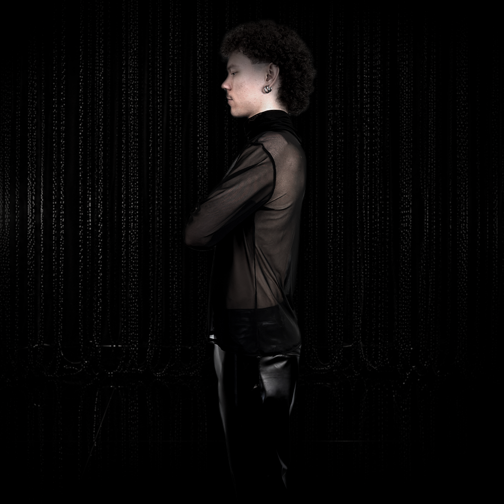 Meshshirt KIAN schwarz – Bild 5