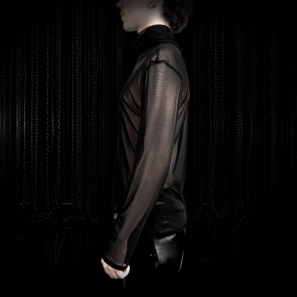 Meshshirt KIAN schwarz – Bild 4