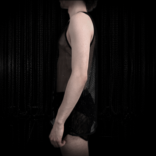 Alternative view of Meshtanktop Looki schwarz