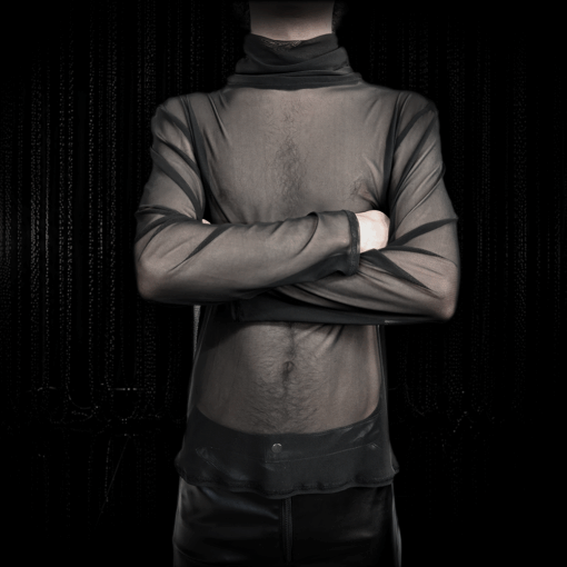 Meshshirt KIAN schwarz