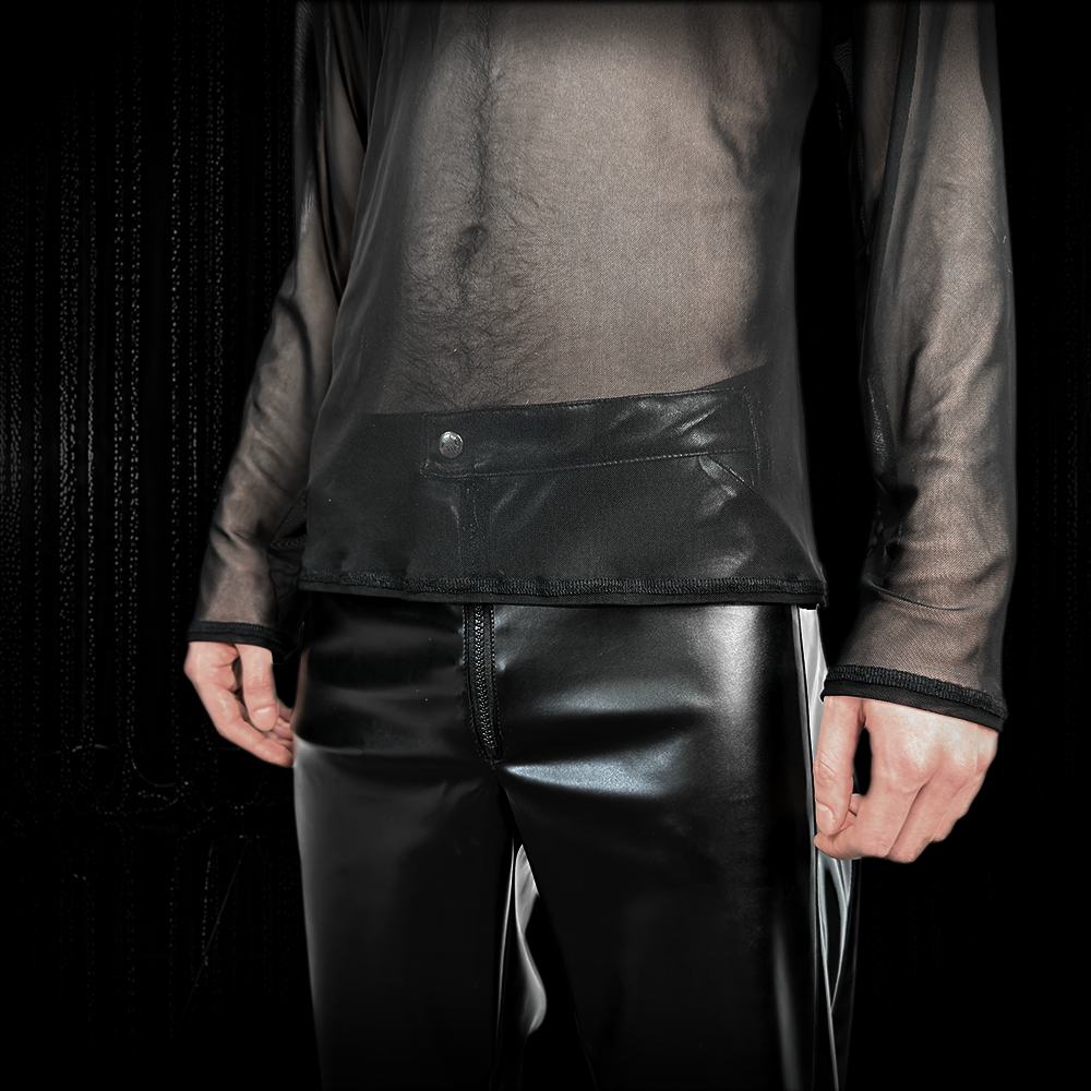 Meshshirt KIAN schwarz – Bild 3