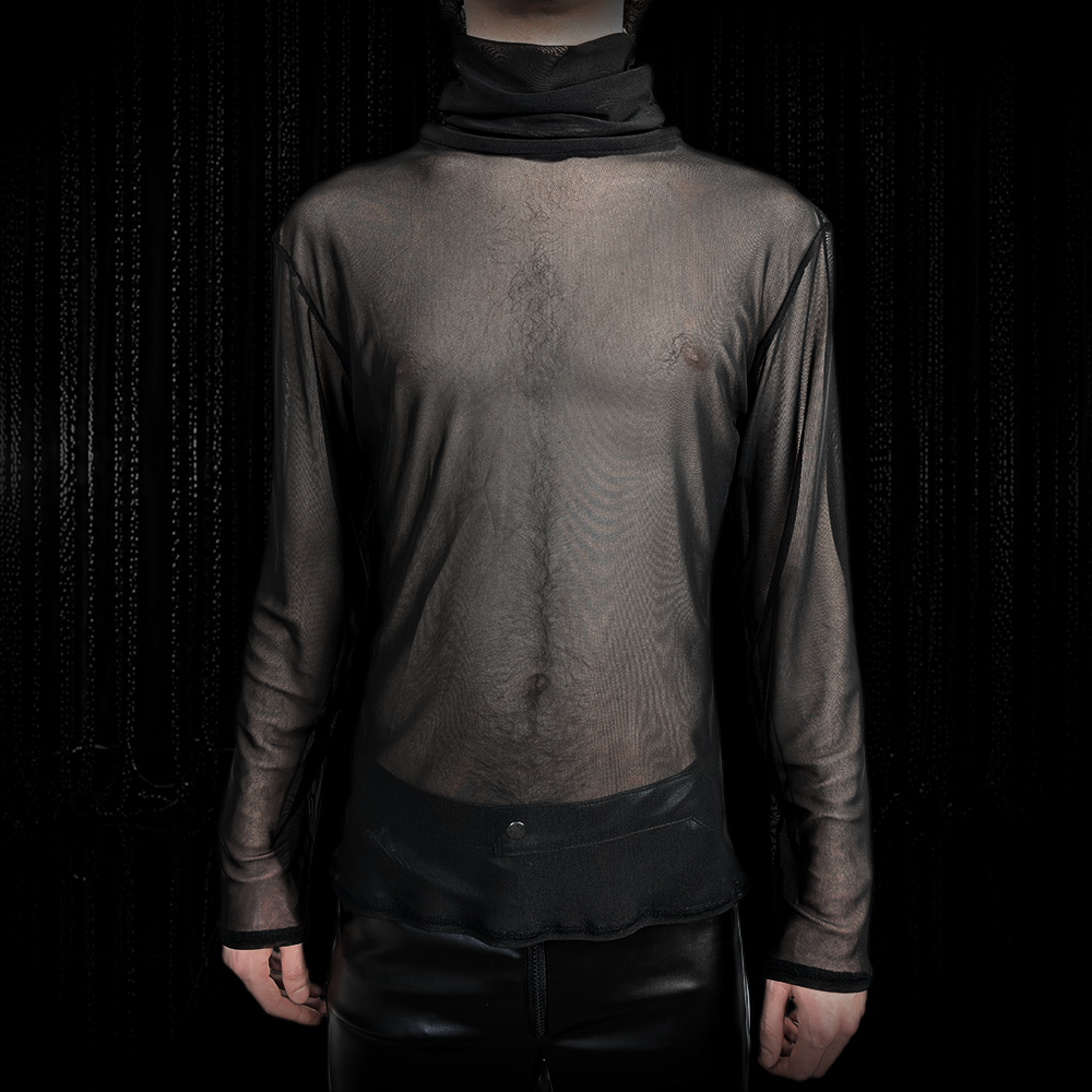 Meshshirt KIAN schwarz – Bild 2