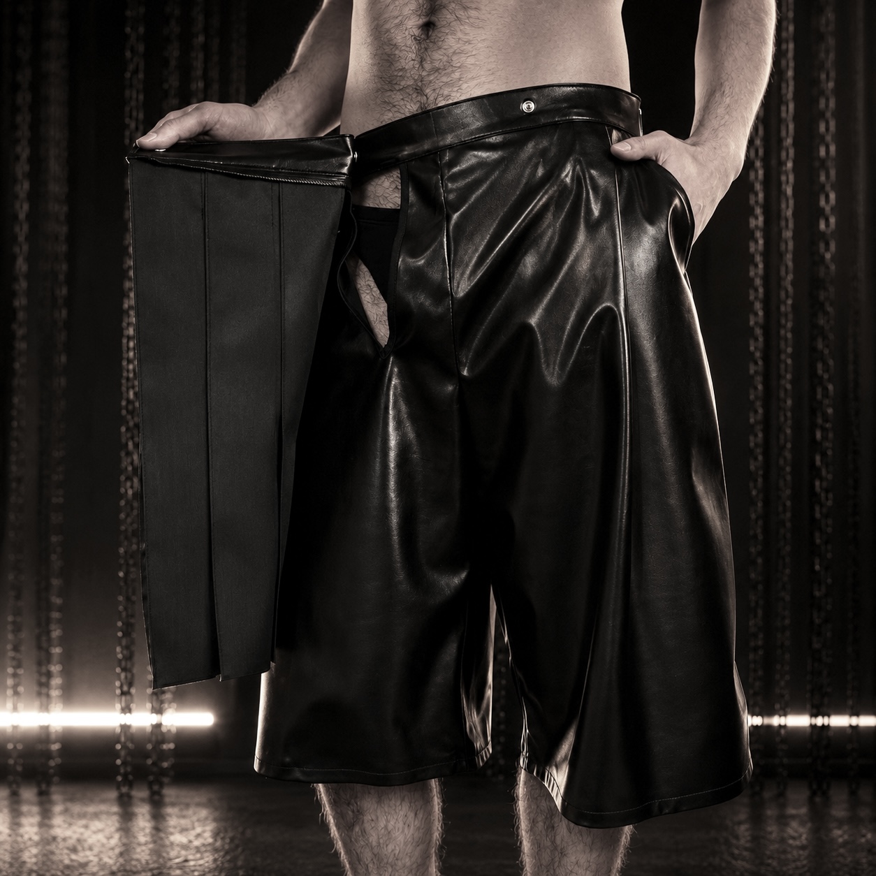 clubwear bermuda shorts schwarz