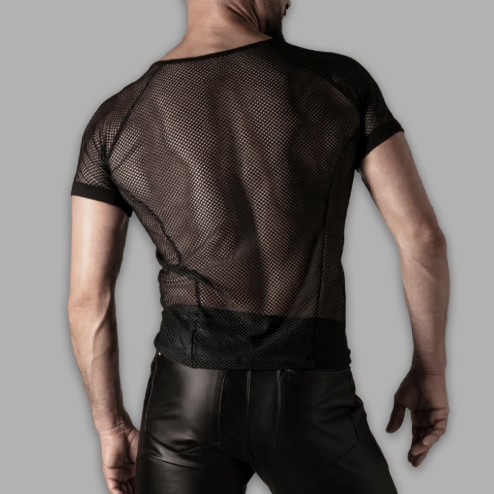 T-Shirt Seduction mit Kontrastnaht Rückansicht