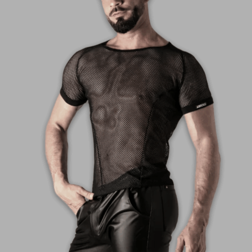 T-Shirt Seduction mit Kontrastnaht Frontansicht