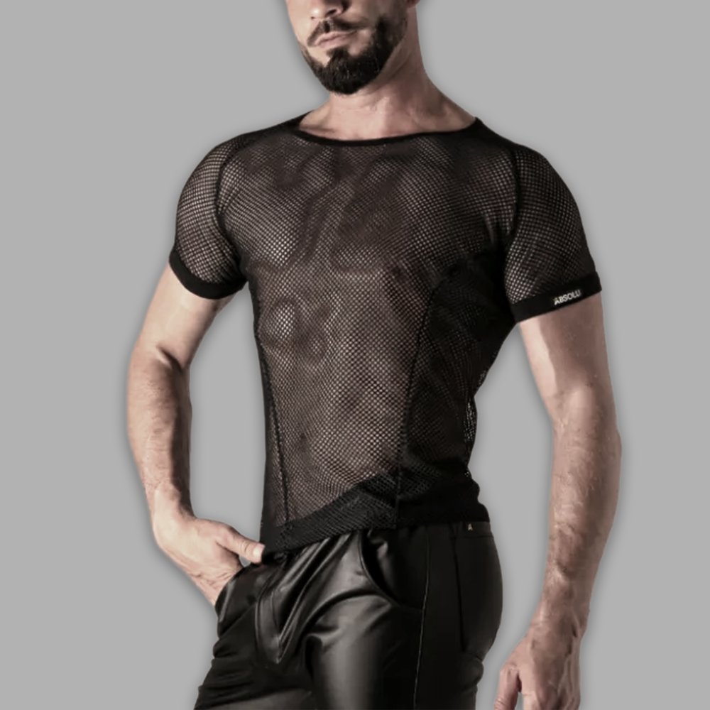 T-Shirt Seduction mit Kontrastnaht Frontansicht