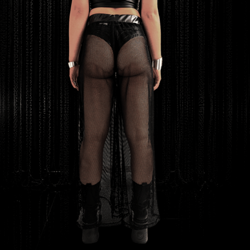 Alternative view of Diamondmesh Marlene Pant Damen Schwarz