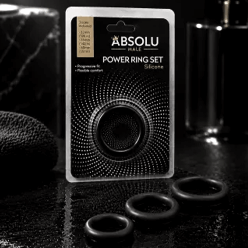 Alternative view of Absolu Power Ring Set 3teilig