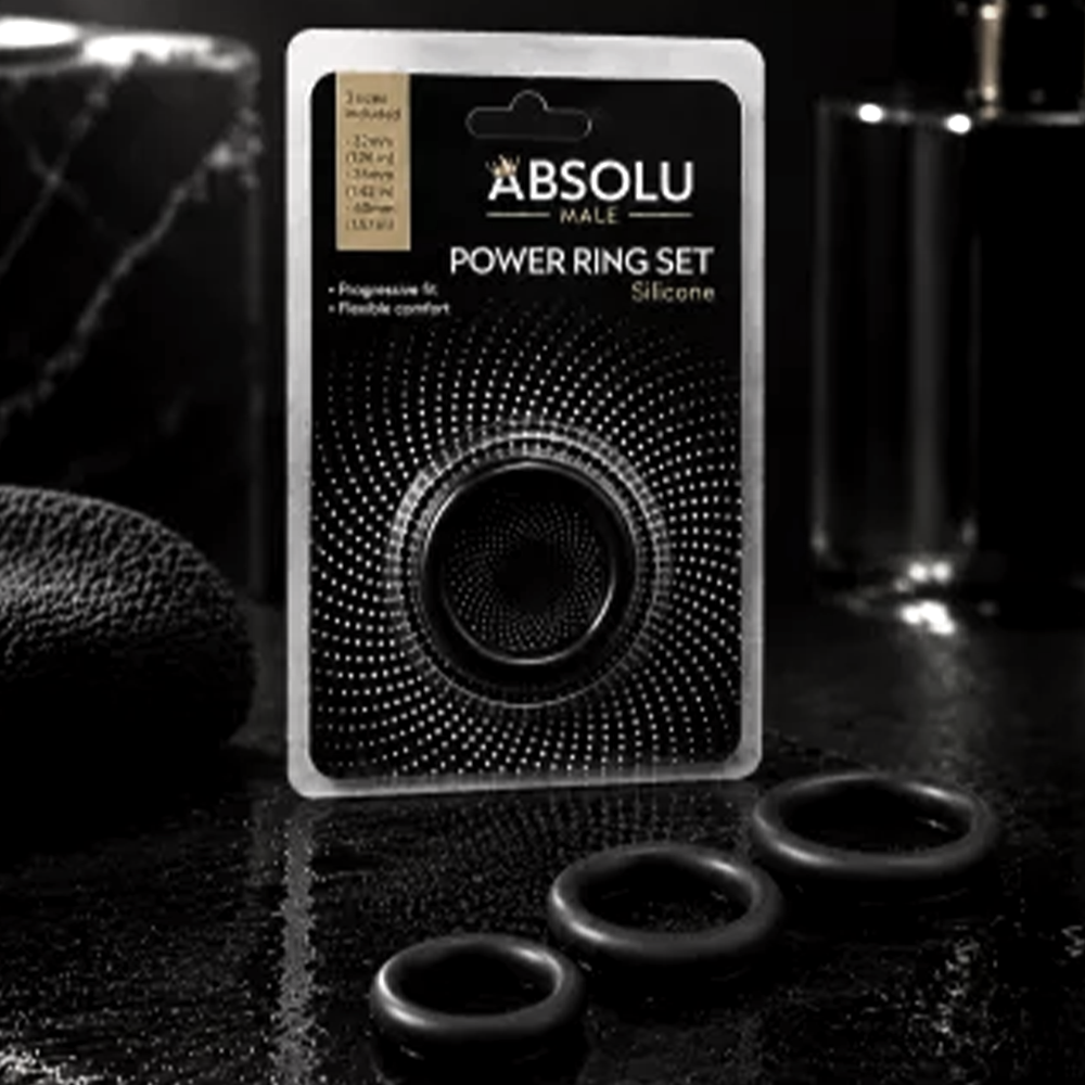 Absolu Power Ring Set 3teilig – Bild 2