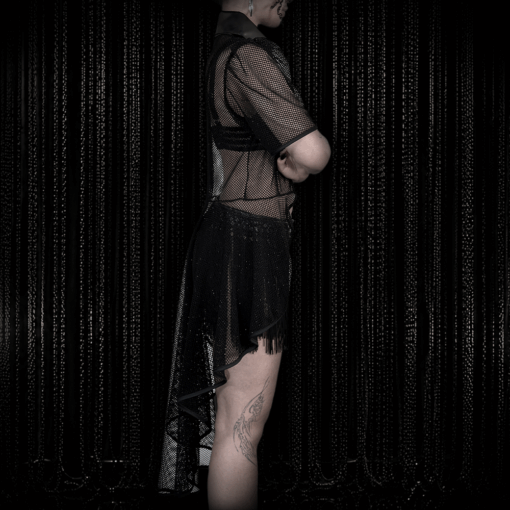 Alternative view of NERIA Diamond-Mesh Frackmantel