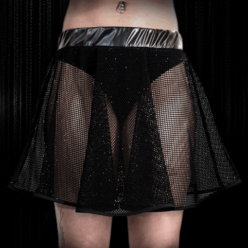 KOSA Diamond Mesh Skaterskirt Damen Frontansicht