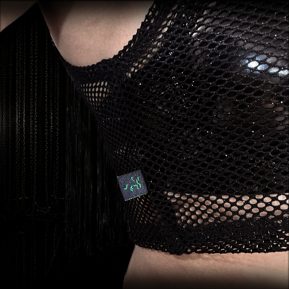 Diamond Mesh Top Vena mit Fransen – Bild 4