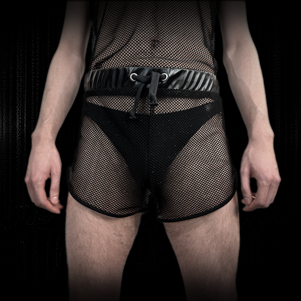 Runnershort Diamond Mesh