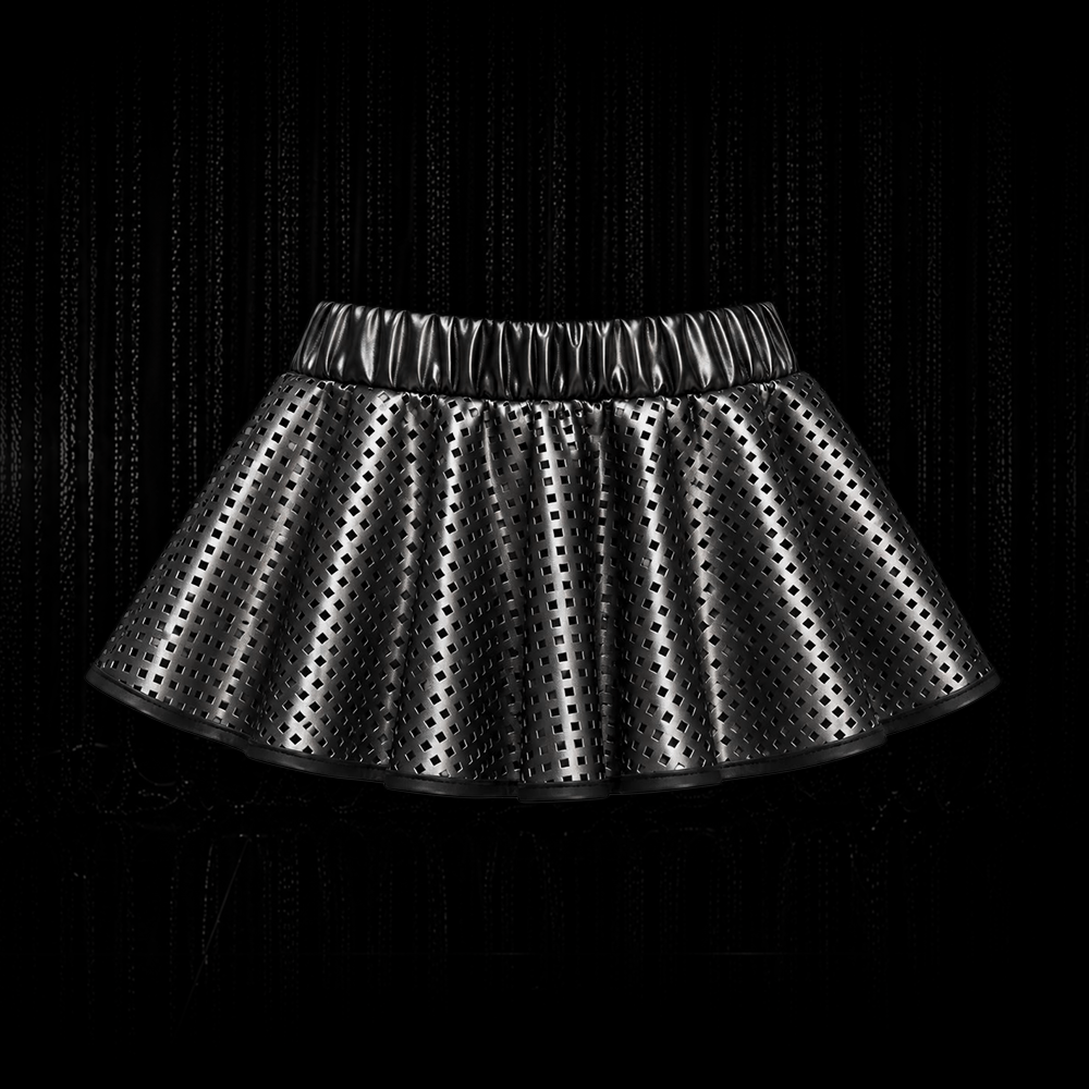 Skaterskirt Mini perforiert – Bild 2