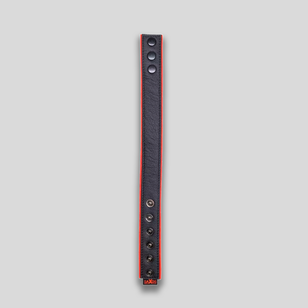 Bicepsband Druckknopf rot – Bild 3