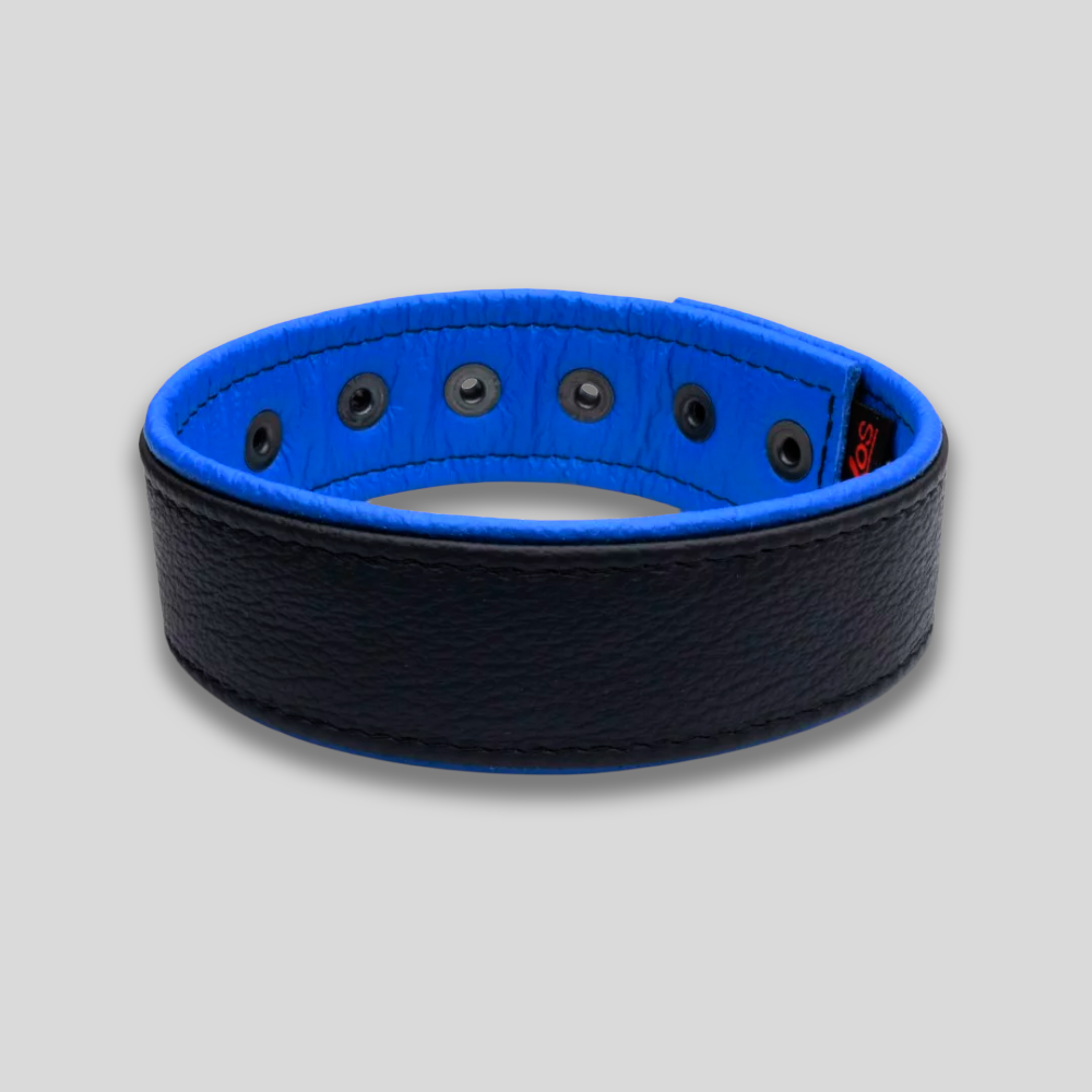 Bicepsband Druckknopf blau – Bild 2
