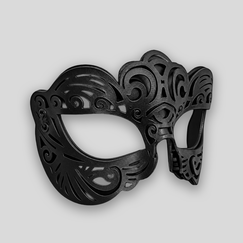 WARRIOR Ledermaske aus Echtleder