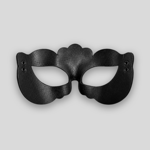 Echtledermaske WARRIOR im venezianischen Stil