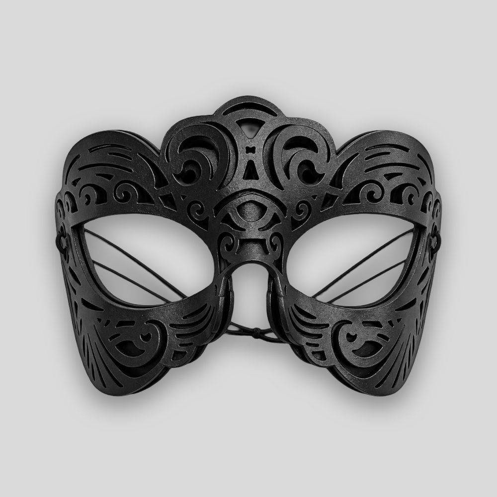 Echtledermaske WARRIOR von Maskaras Barcelona
