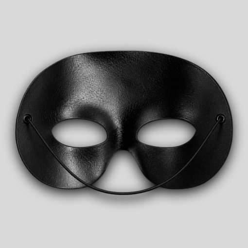 Echtledermaske MARGOT als elegante Halbgesichtsmaske
