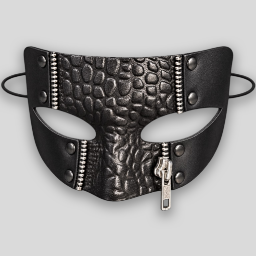 Echtledermaske ZIPPER von Maskaras Barcelona